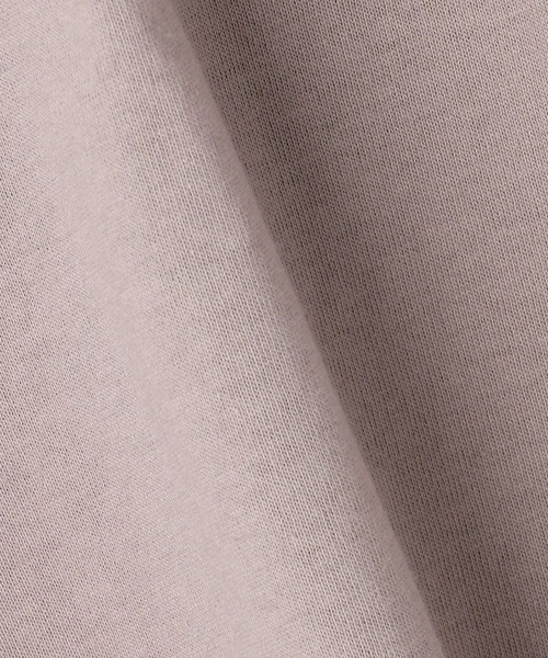 179/WG(イチナナキュウダブルジー)の「ダブルポケットロングTシャツ(Tシャツ/カットソー・レディース・グレー/オフホワイト/チャコールグレー・FREE)」の18枚目の写真