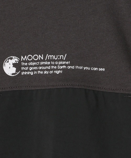 179/WG(イチナナキュウダブルジー)の「ダブルポケットロングTシャツ(Tシャツ/カットソー・レディース・グレー/オフホワイト/チャコールグレー・FREE)」の15枚目の写真