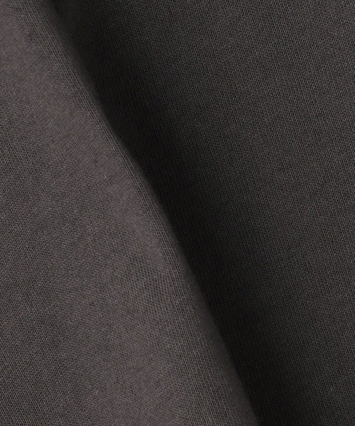 179/WG(イチナナキュウダブルジー)の「ダブルポケットロングTシャツ(Tシャツ/カットソー・レディース・グレー/オフホワイト/チャコールグレー・FREE)」の14枚目の写真