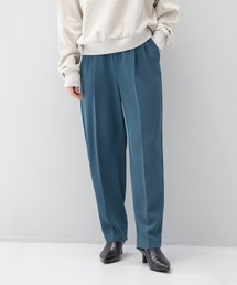 LOWRYS FARM | ツイルタックテーパードパンツ　215163(スラックス)