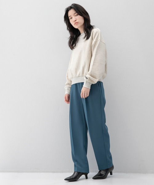 LOWRYS FARM(ローリーズファーム)の「ツイルタックテーパードパンツ 215163(スラックス・レディース・ブラック/ブルー/オレンジ・SHORT/TALL)」の17枚目の写真