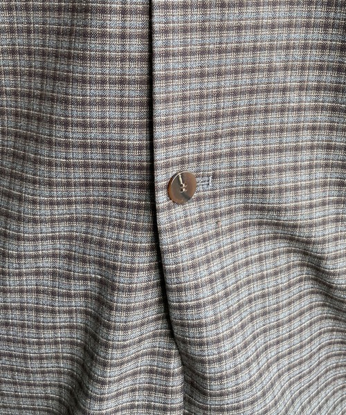 CAPRICIEUX LE'MAGE（カプリシューレマージュ）の「バックスリットテーラージャケット（テーラードジャケット・レディース・グレー・FREE）」の5枚目の写真