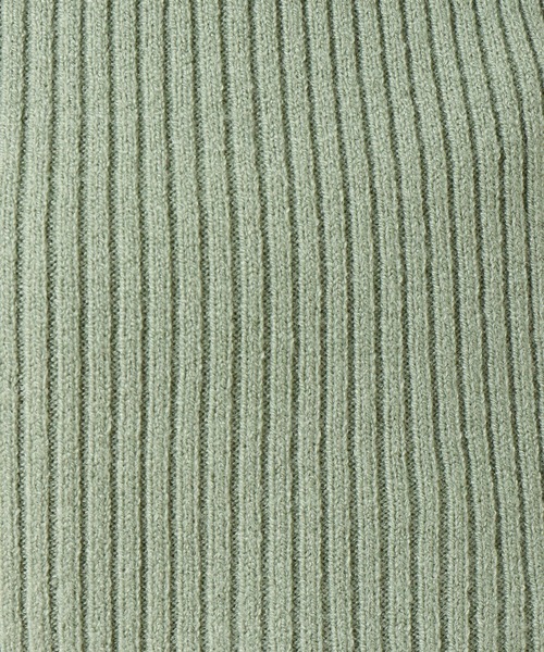 libelle more（リベル モア）の「12Gスフレニット　配色メロープルオーバー（ニット/セーター・レディース・ブラック/モカ/ピンク/カーキ/オフホワイト・L/M）」の22枚目の写真