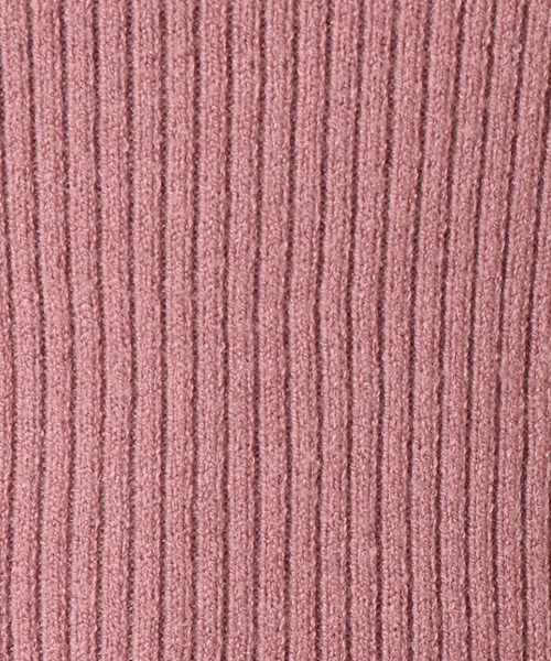 libelle more（リベル モア）の「12Gスフレニット　配色メロープルオーバー（ニット/セーター・レディース・ブラック/モカ/ピンク/カーキ/オフホワイト・L/M）」の15枚目の写真