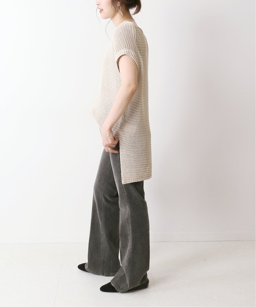 SOMETHING（サムシング）の「《WEB限定》【SOMETHING/サムシング】 LISA FLARE◆（デニムパンツ・レディース・ブラウン・MEDIUM）」の18枚目の写真