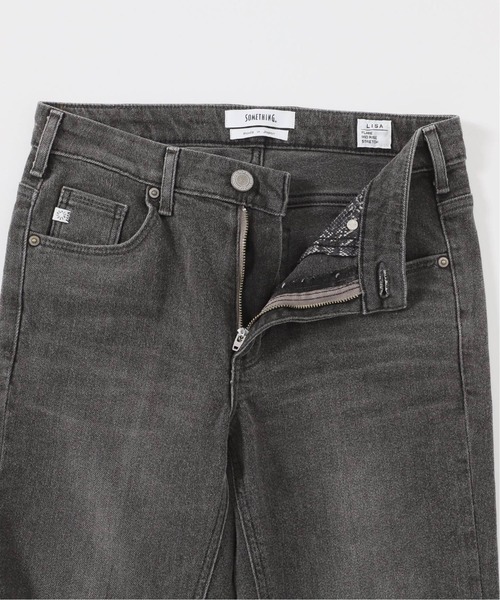 SOMETHING（サムシング）の「《WEB限定》【SOMETHING/サムシング】 LISA FLARE◆（デニムパンツ・レディース・ブラウン・MEDIUM）」の21枚目の写真