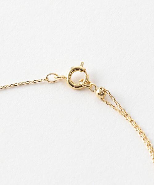 green label relaxing(グリーンレーベルリラクシング)の「Uモチーフ プチ ネックレス(ネックレス・レディース・ゴールド/シルバー・FREE)」の8枚目の写真