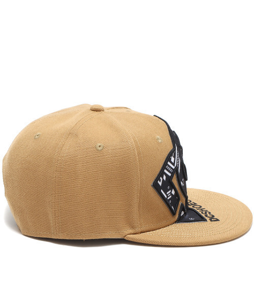 DC（ディーシー）の「DC/ディーシー キャップ 21 DOUBLE UPDATE SNAPBACK DCP214212（キャップ・メンズ・ブラック×ブラック/ブラック/ベージュ・FREE）」の13枚目の写真