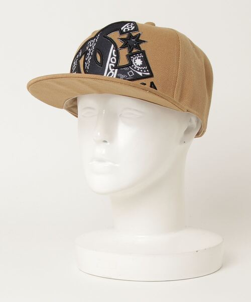 DC（ディーシー）の「DC/ディーシー キャップ 21 DOUBLE UPDATE SNAPBACK DCP214212（キャップ・メンズ・ブラック×ブラック/ブラック/ベージュ・FREE）」の17枚目の写真