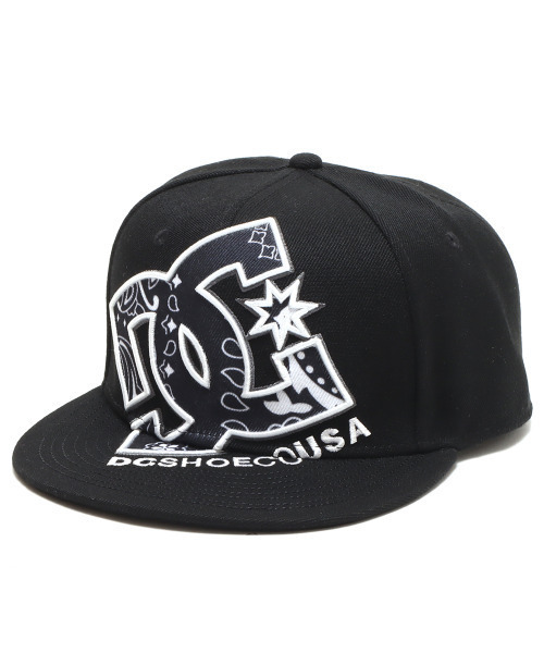 DC（ディーシー）の「DC/ディーシー キャップ 21 DOUBLE UPDATE SNAPBACK DCP214212（キャップ・メンズ・ブラック×ブラック/ブラック/ベージュ・FREE）」の5枚目の写真