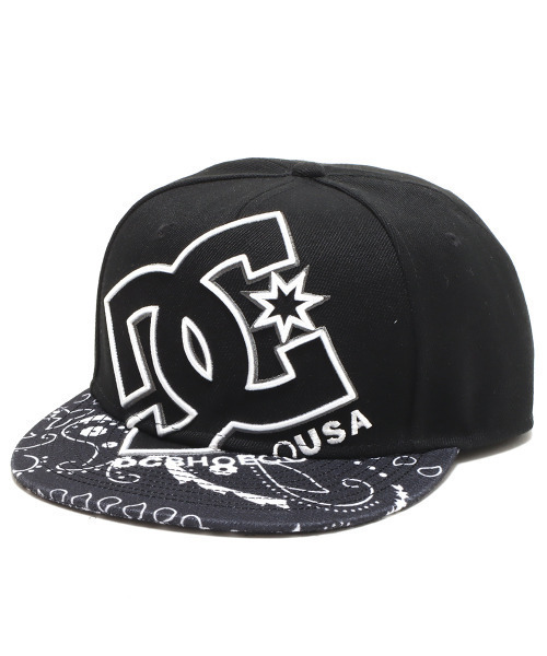 DC（ディーシー）の「DC/ディーシー キャップ 21 DOUBLE UPDATE SNAPBACK DCP214212（キャップ・メンズ・ブラック×ブラック/ブラック/ベージュ・FREE）」の9枚目の写真