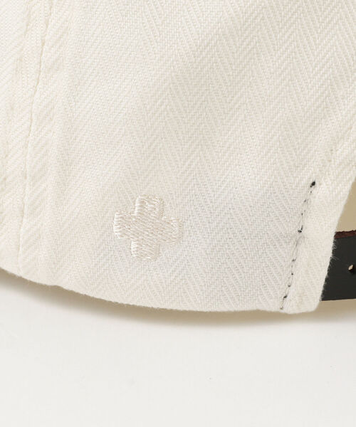 BEAMS PLUS（ビームスプラス）の「BEAMS PLUS / 6パネル ヘリンボーン キャップ（キャップ・メンズ・ネイビー/カーキ/オリーブ/インディゴブルー/オフホワイト・ONE SIZE）」の15枚目の写真