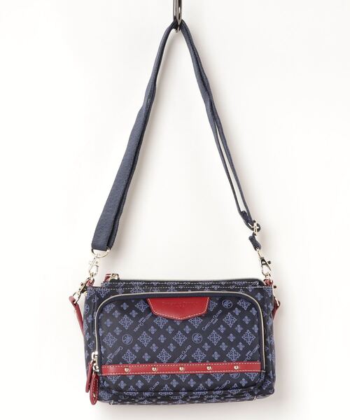 christian olivier(クリスチャンオリビエ)の「CHRISTIAN OLIVIER 2Wayお財布ポシェット(ショルダーバッグ・レディース・ネイビー/モカ/ブラウン系その他/ブラウン/グレイッシュベージュ/ネイビー系・FREE)」の5枚目の写真