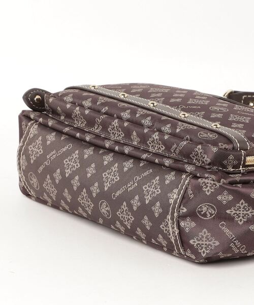 christian olivier(クリスチャンオリビエ)の「CHRISTIAN OLIVIER 2Wayお財布ポシェット(ショルダーバッグ・レディース・ネイビー/モカ/ブラウン系その他/ブラウン/グレイッシュベージュ/ネイビー系・FREE)」の8枚目の写真