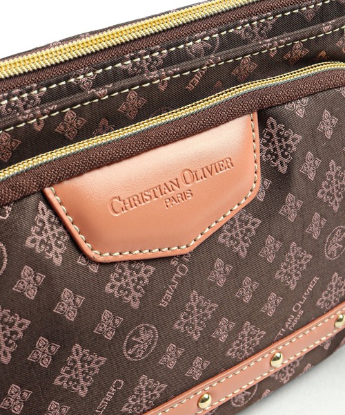 k*y様 CHRISTIAN OLIVIER　バック　BROWN CHRISTIAN OLIVIER PARIS クリスチャン オリビエ ボストンバッグ