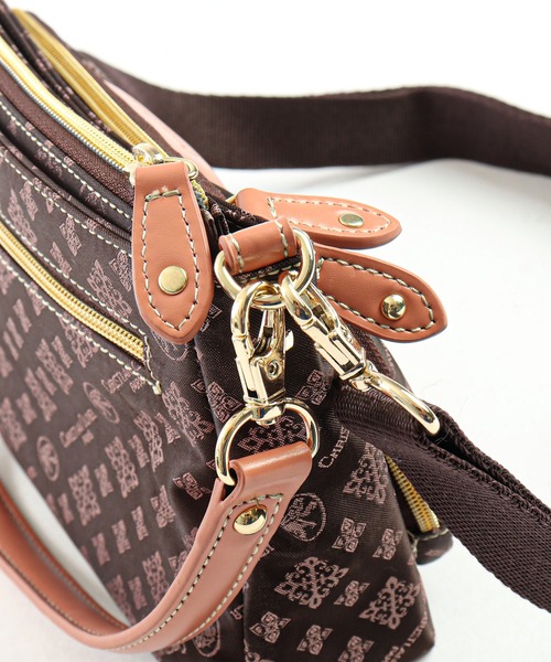 christian olivier(クリスチャンオリビエ)の「CHRISTIAN OLIVIER 2Wayお財布ポシェット(ショルダーバッグ・レディース・ネイビー/モカ/ブラウン系その他/ブラウン/グレイッシュベージュ/ネイビー系・FREE)」の13枚目の写真