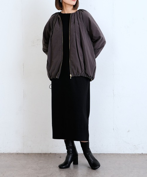 Lui's(ルイス)の「レイヤードベストコンビニットワンピース(ワンピース・レディース・ブラウン/ブラック・FREE)」の18枚目の写真