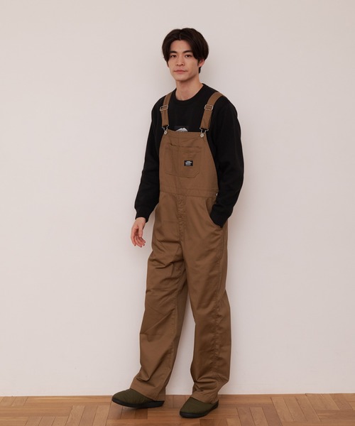 OUTDOOR PRODUCTS APPAREL(アウトドアプロダクツアパレル)の「【OUTDOOR PRODUCTS/アウトドアプロダクツ】防汚加工 ツイルオーバーオール ワンポイントブランドロゴ(サロペット/オーバーオール・メンズ・オリーブ/ベージュ/ブラック・MEDIUM/LARGE/X-LARGE/SMALL)」の22枚目の写真