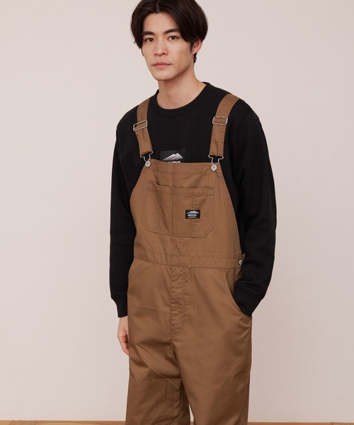 OUTDOOR PRODUCTS APPAREL(アウトドアプロダクツアパレル)の「【OUTDOOR PRODUCTS/アウトドアプロダクツ】防汚加工 ツイルオーバーオール ワンポイントブランドロゴ(サロペット/オーバーオール・メンズ・オリーブ/ベージュ/ブラック・MEDIUM/LARGE/X-LARGE/SMALL)」の17枚目の写真