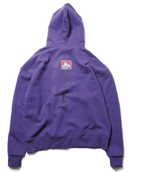 BEN DAVIS(ベンデイビス)の「《BEN DAVIS》FULL ZIP PARKA(パーカー・メンズ・ブラック/ベージュ系/パープル・MEDIUM/LARGE/X-LARGE/SMALL)」の6枚目の写真