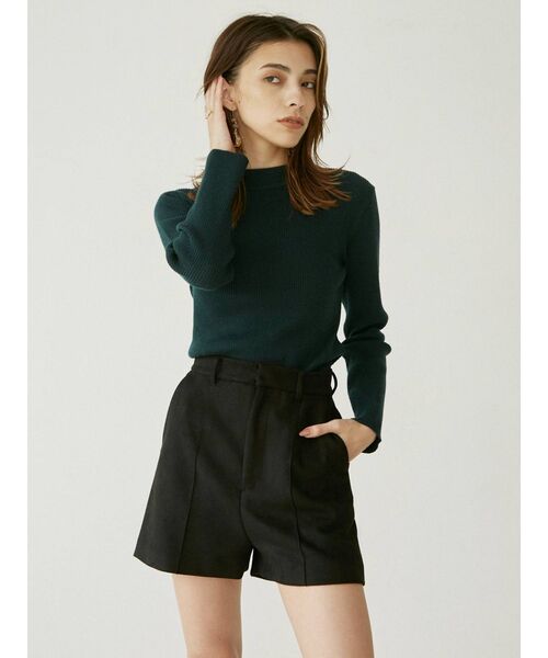 EVRIS（エヴリス）の「フェイクスウェードショートパンツ（その他パンツ・レディース・ブラック/ブラウン/アイボリー・SMALL/MEDIUM）」の9枚目の写真