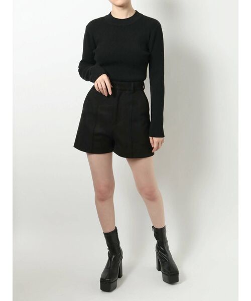 EVRIS（エヴリス）の「フェイクスウェードショートパンツ（その他パンツ・レディース・ブラック/ブラウン/アイボリー・SMALL/MEDIUM）」の22枚目の写真