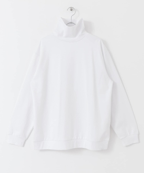 URBAN RESEARCH DOORS(アーバンリサーチドアーズ)の「『UR TECH』ポンチタートルロングスリーブ Tシャツ(Tシャツ/カットソー・メンズ・チャコールグレー/オフホワイト/グレー系その他・40/38)」の16枚目の写真
