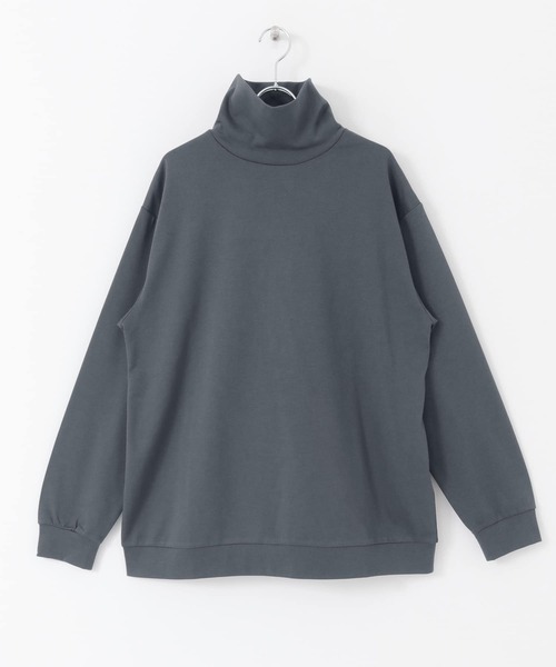 URBAN RESEARCH DOORS(アーバンリサーチドアーズ)の「『UR TECH』ポンチタートルロングスリーブ Tシャツ(Tシャツ/カットソー・メンズ・チャコールグレー/オフホワイト/グレー系その他・40/38)」の17枚目の写真