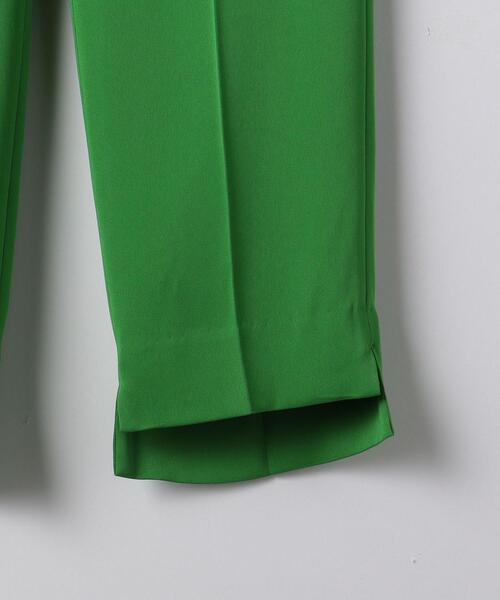 EMMEL REFINES(エメルリファインズ)の「<EMMEL REFINES(エメル リファインズ)>EM ハイウエスト テーパードパンツ(その他パンツ・レディース・ブラック/パープル/ケリー・S/M)」の4枚目の写真