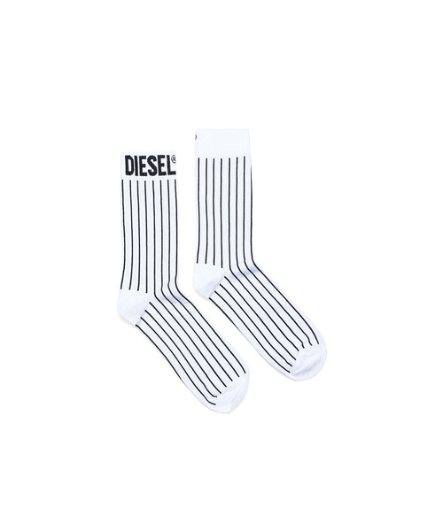 DIESEL（ディーゼル）の「メンズ ソックス（ソックス/靴下・メンズ・ホワイト/ブラック/グレー・MEDIUM/LARGE）」の4枚目の写真