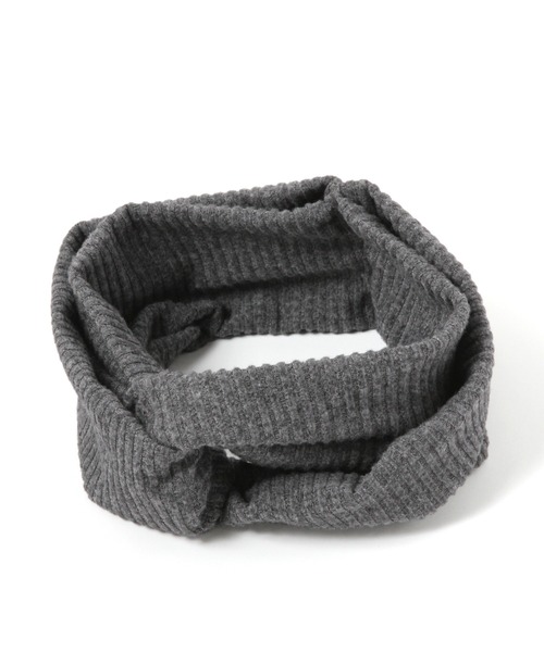 シェアスピリット　レザー調ターバン　ヘアーバンド シェアスピリット レザー調ターバン ヘアーバンド シェア