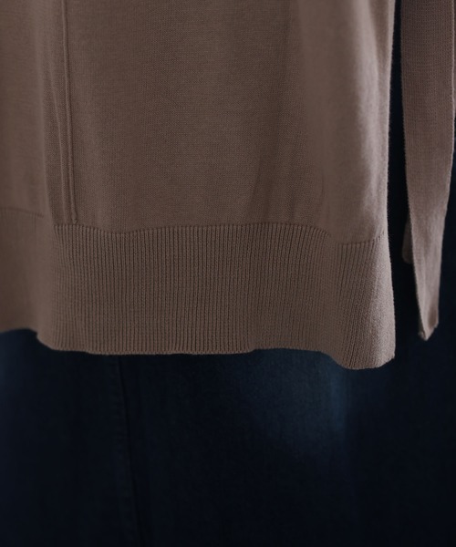ElegChic(エレグシック)の「サイドリボンベスト(ベスト・レディース・ライトグレー/ブラック/グレイッシュベージュ・4L/M/XL)」の13枚目の写真