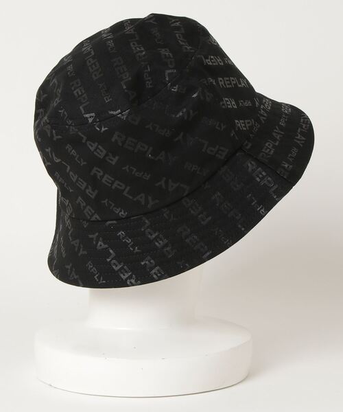 REPLAY（リプレイ）の「REPLAY/リプレイ/BUCKET HAT（ハット・メンズ・ブラック・FREE）」の2枚目の写真