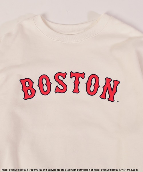 BACK TO THE FIELD（バック トゥー ザ フィールド）の「【MLB】ロゴスウェットプルオーバー（スウェット・メンズ・ブラック/グレー/オフホワイト・LARGE/X-LARGE）」の7枚目の写真