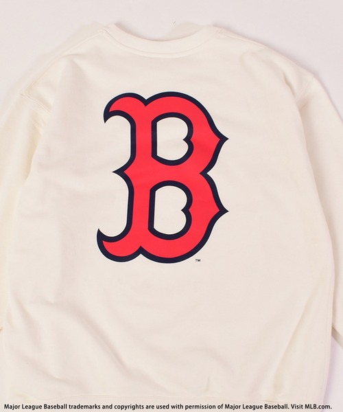 BACK TO THE FIELD（バック トゥー ザ フィールド）の「【MLB】ロゴスウェットプルオーバー（スウェット・メンズ・ブラック/グレー/オフホワイト・LARGE/X-LARGE）」の9枚目の写真