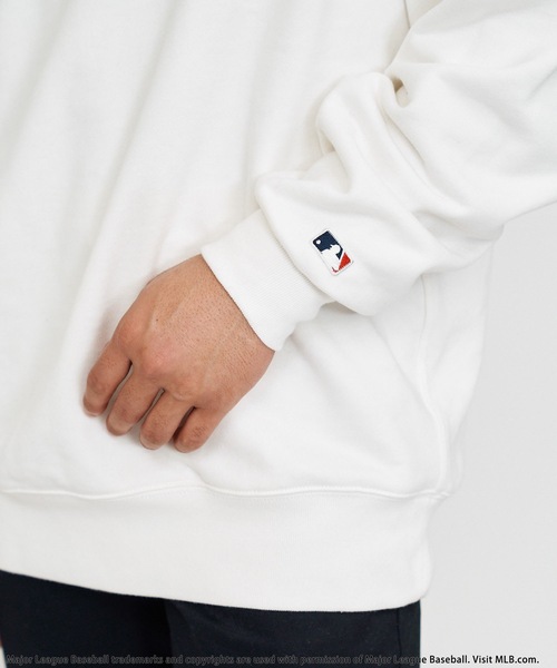 BACK TO THE FIELD（バック トゥー ザ フィールド）の「【MLB】ロゴスウェットプルオーバー（スウェット・メンズ・ブラック/グレー/オフホワイト・LARGE/X-LARGE）」の21枚目の写真