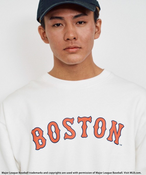 BACK TO THE FIELD（バック トゥー ザ フィールド）の「【MLB】ロゴスウェットプルオーバー（スウェット・メンズ・ブラック/グレー/オフホワイト・LARGE/X-LARGE）」の22枚目の写真