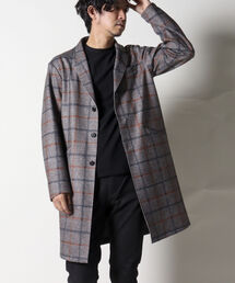 Stutostein Nolley's | 【Stutostein/シュテットシュタイン】ダウンファブリックチェスターコート(チェスターコート)