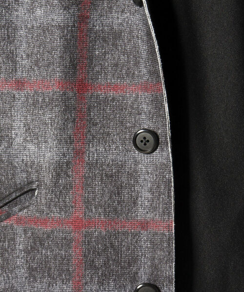 Stutostein Nolley's(シュテットシュタインノーリーズ)の「【Stutostein/シュテットシュタイン】ダウンファブリックチェスターコート(チェスターコート・メンズ・ベージュ系その他/インディゴブルー・MEDIUM/LARGE)」の15枚目の写真