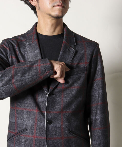 Stutostein Nolley's(シュテットシュタインノーリーズ)の「【Stutostein/シュテットシュタイン】ダウンファブリックチェスターコート(チェスターコート・メンズ・ベージュ系その他/インディゴブルー・MEDIUM/LARGE)」の18枚目の写真