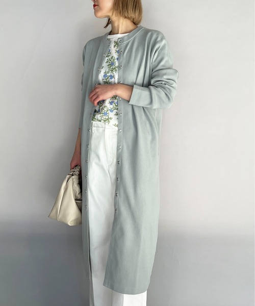 DIARIUM（ディアリウム）の「ポケットパールマリンパンツ（その他パンツ・レディース・オフホワイト/ネイビー/ベージュ・M）」の5枚目の写真