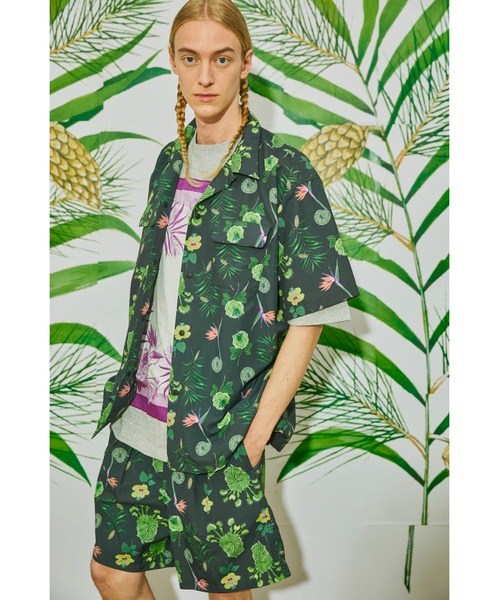 AlexanderLeeChang（アレキサンダーリーチャン）の「AlexanderLeeChang/アレキサンダーリーチャン SO PLANTS SHIRTS 総柄 シャツ（シャツ/ブラウス・メンズ・ライトブルー/ブラック/ブラウン・2/3）」の17枚目の写真