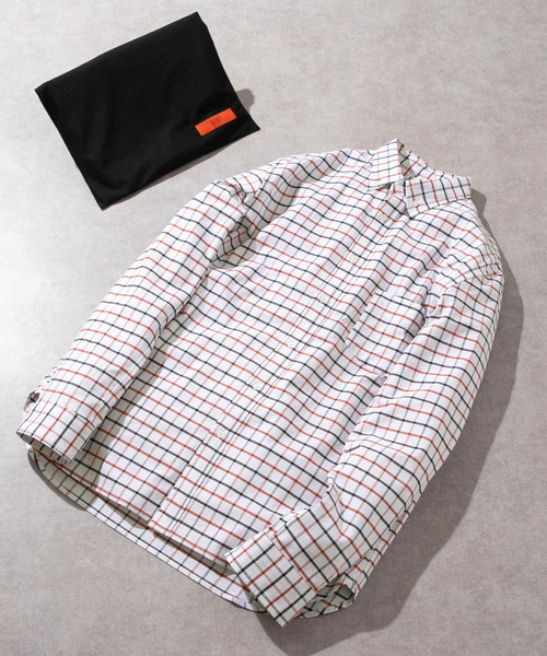 URBAN RESEARCH ROSSO MEN(アーバンリサーチロッソメン)の「『WEB限定』『XXLサイズあり』『抗菌/消臭』ハイパフォーマンスオックスボタンダウンSH(シャツ/ブラウス・メンズ・グレー系その他/グレー/ライトブルー/チェック/ブラック/ホワイト系その他/ピンク/インディゴブルー/ストライプ/ホワイト/ネイビー/イエロー/ブラック系その他/レッド系その他/グリーン系その他/カーキ/ブラウン/グリーン/グリーン系その他2/パープル/ベージュ/ピンク系その他/ブラウン系その他/ブルー系その他・LARGE/MEDIUM/SMALL/X-LARGE/X-SMALL/XX-LARGE)」の3枚目の写真