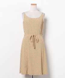 セール ブランド古着 Harmonica ハーモニカ レディース のワンピース ドット柄 古着通販 Zozoused