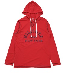 TOMMY HILFIGER トミー ヒルフィガー JERSEY PULLOVER HOODIE メンズ プルオーバーパーカー