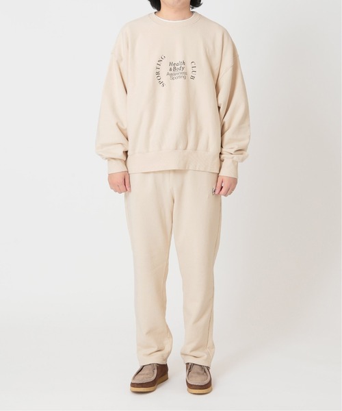 JOURNAL STANDARD relume（ジャーナルスタンダード　レリューム）の「Relume Sports Wear 420g オーバーサイズ プリントスウェット（スウェット・メンズ・グリーン/ナチュラル/ネイビー・LARGE/MEDIUM）」の17枚目の写真