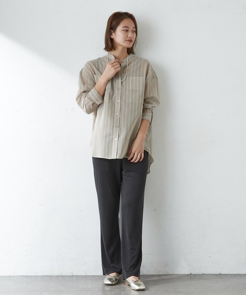 SHENERY（シーナリー）の「フィブリルカノコフレアパンツ（その他パンツ・レディース・ブラック/イエロー/オレンジ・FREE）」の9枚目の写真