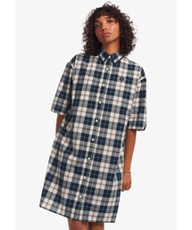 美品FREDPERRYInterdetail Tartan ShirtDress 美品FREDPERRYInterdetail Tartan ShirtDress - メルカリ
