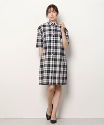 美品FREDPERRYInterdetail Tartan ShirtDress 美品FREDPERRYInterdetail Tartan ShirtDress - メルカリ