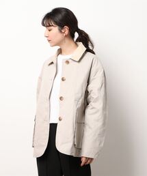 Samansa Mos2 | 襟コール天ブルゾン(ブルゾン)